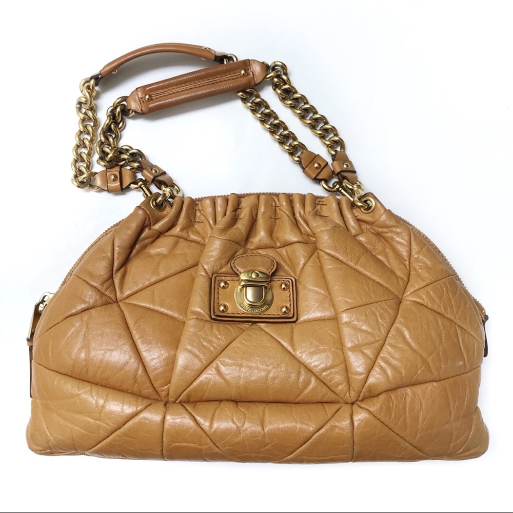 Marc Jacobs Lou Patchwork Quilted Shoulder Bag